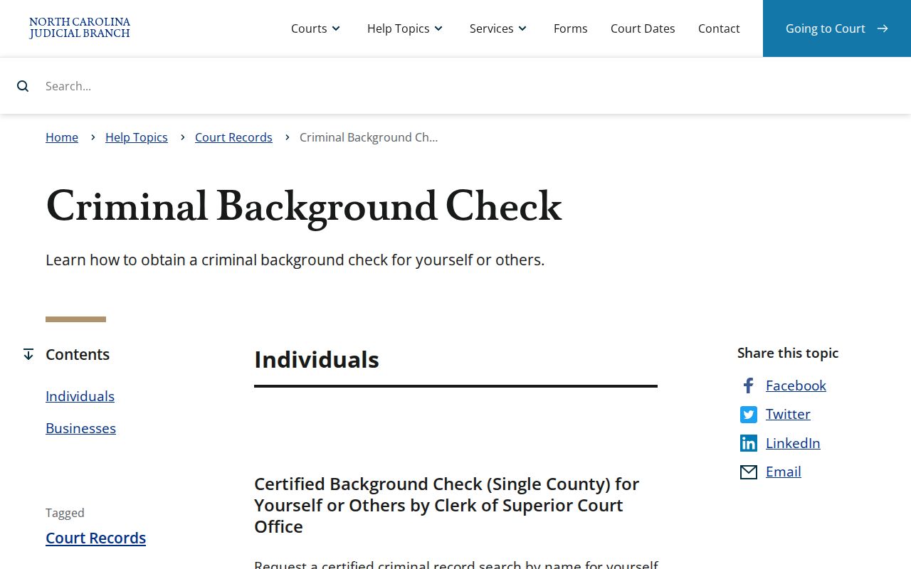 Madison County criminal history official court background check options